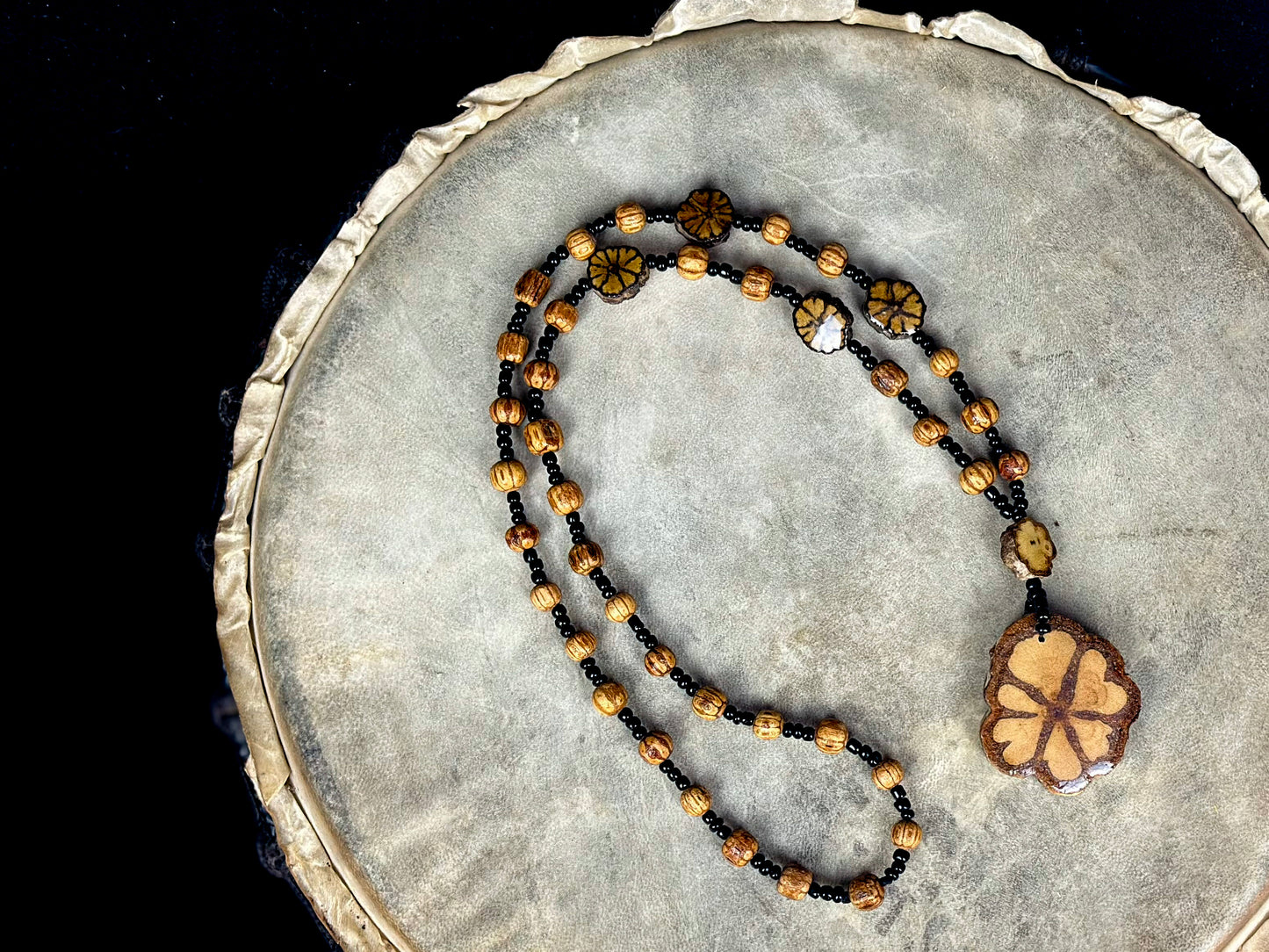 Ayahuasca Spiritual Eco-Friendly Necklace Large Size