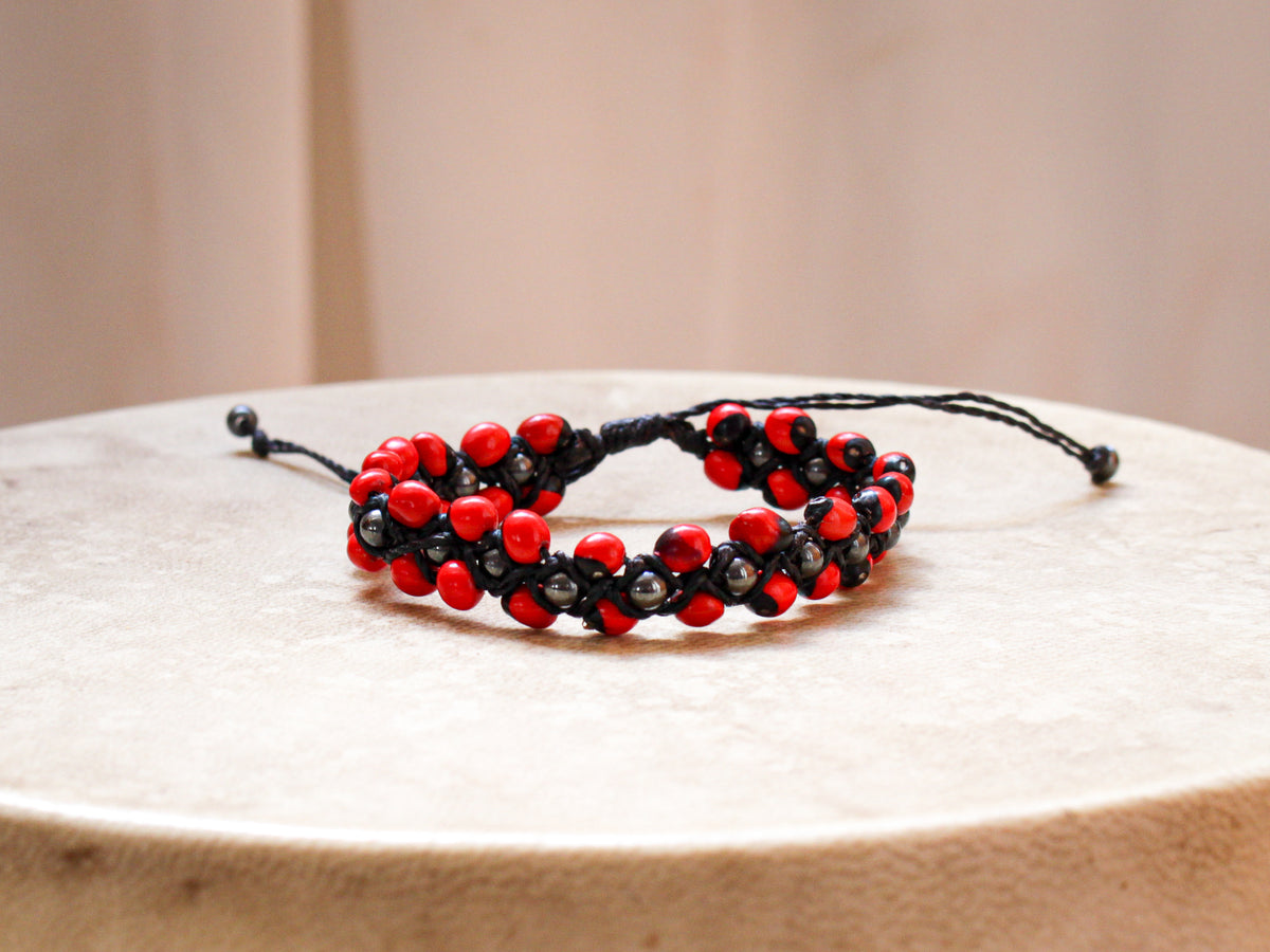 Handmade Huayruro Protection Bracelets