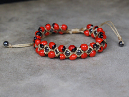 Handmade Huayruro Protection Bracelets