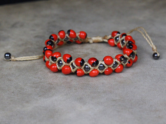 Handmade Huayruro Protection Bracelets