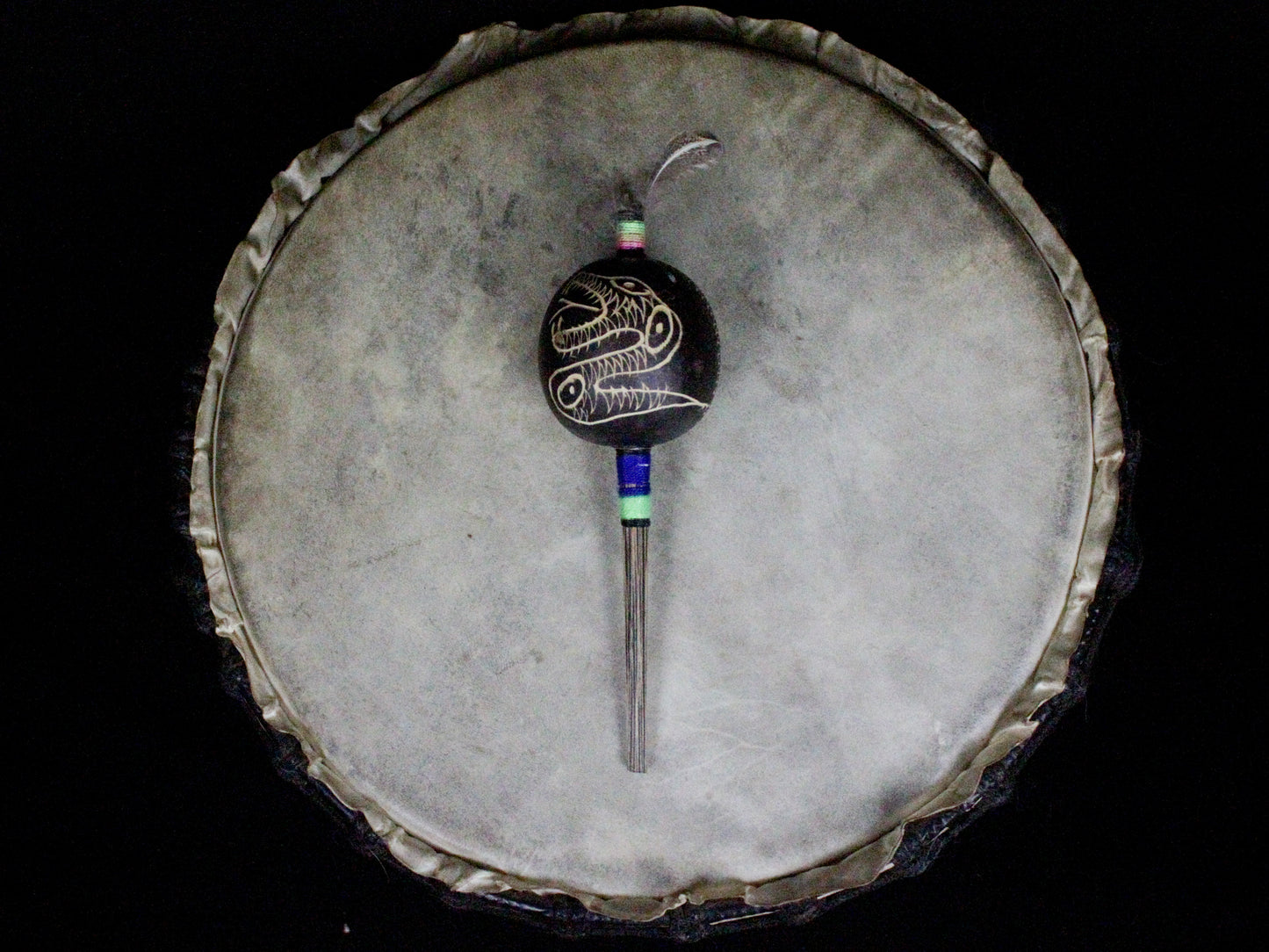 Shamanic Shipibo Ceremonial Shaker