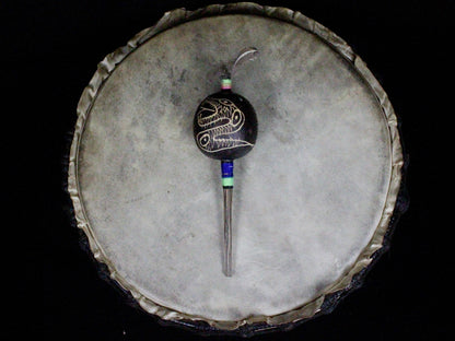 Shamanic Shipibo Ceremonial Shaker