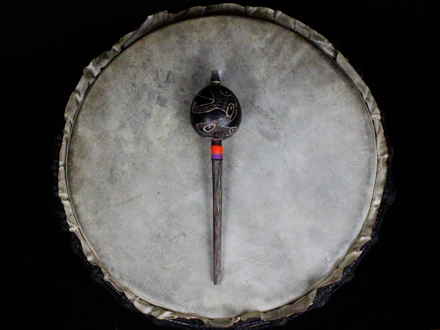 Shamanic Shipibo Ceremonial Shaker