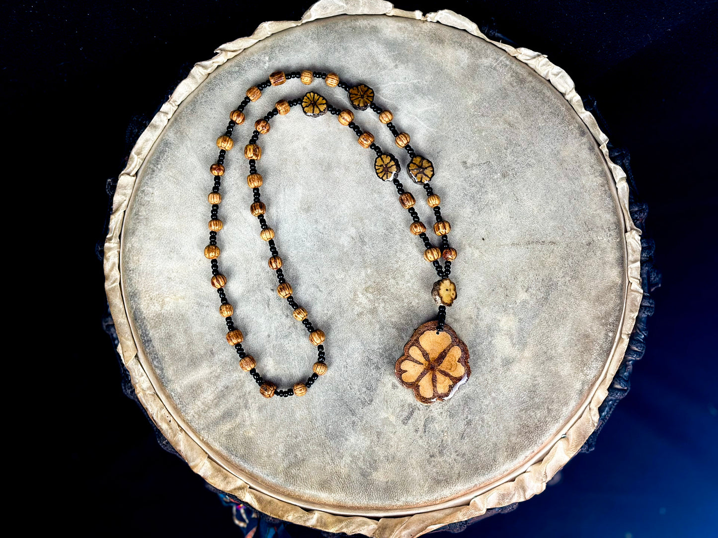 Ayahuasca Spiritual Eco-Friendly Necklace Large Size