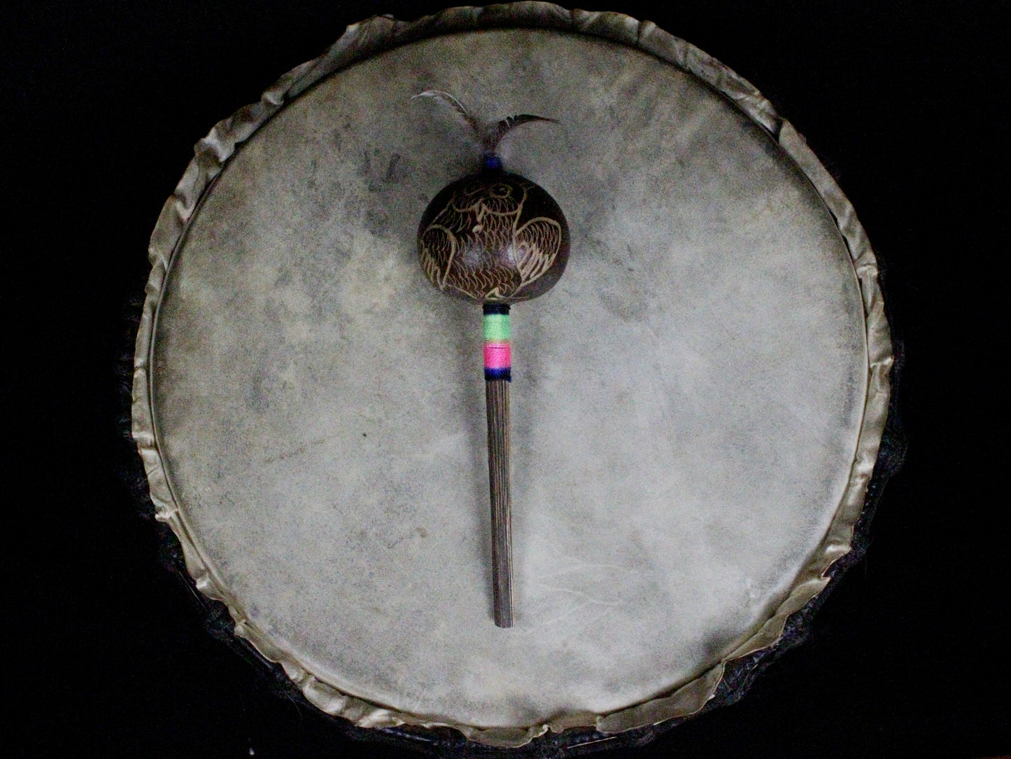 Shamanic Shipibo Ceremonial Shaker