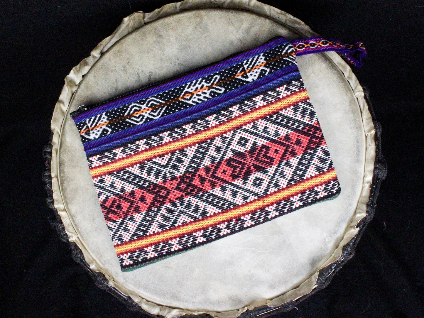 Andean Handwoven Cosmetic Bag