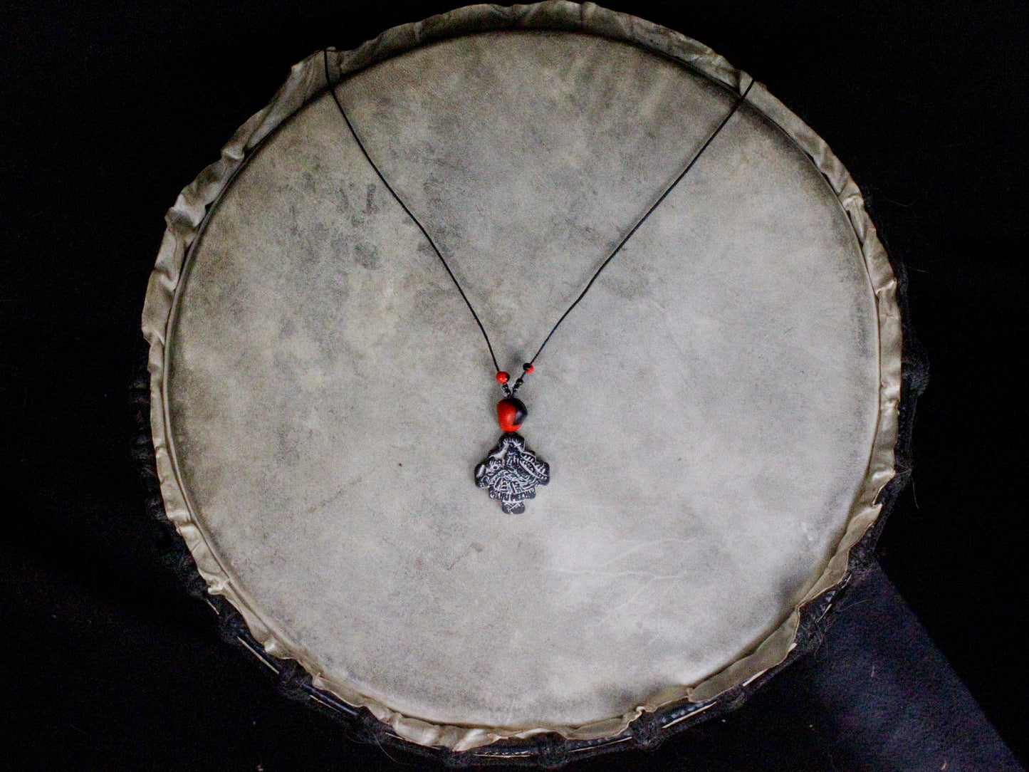 Ceramic Chakana Protection Necklace