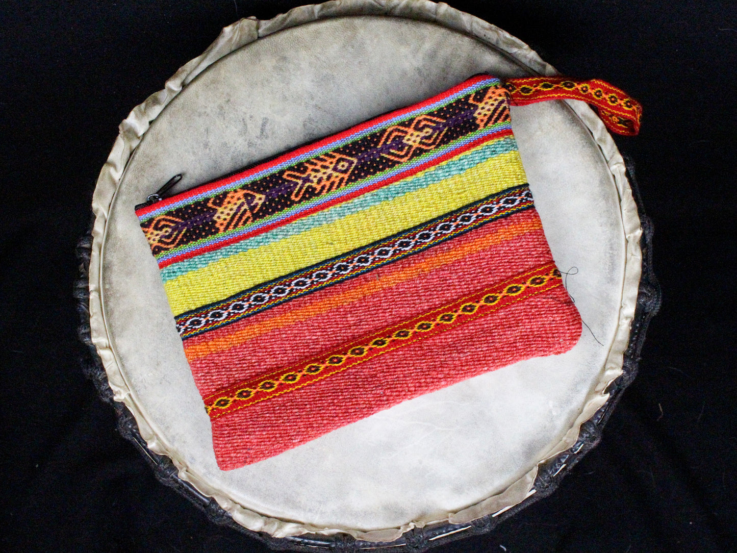 Andean Handwoven Cosmetic Bag