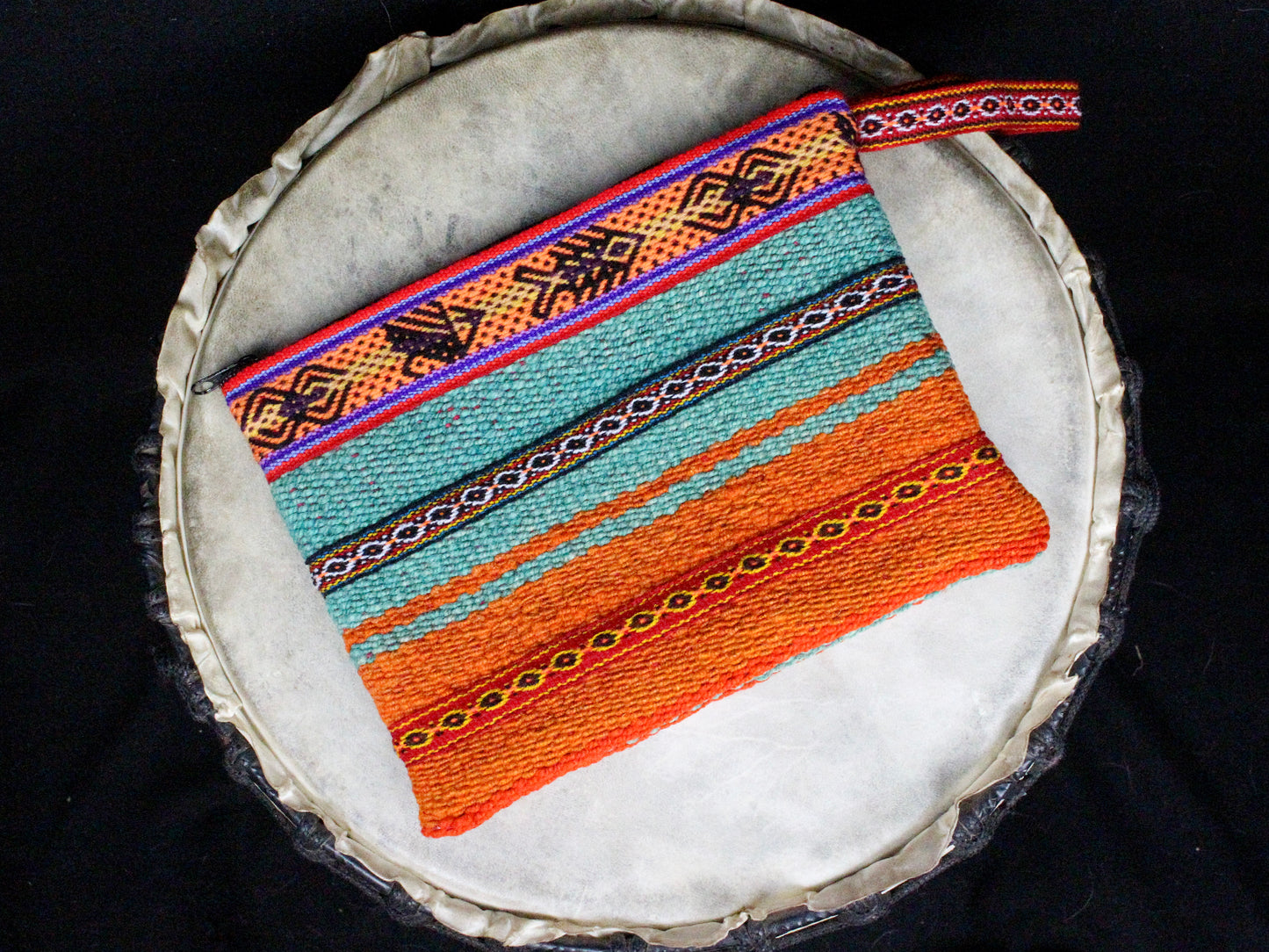 Andean Handwoven Cosmetic Bag