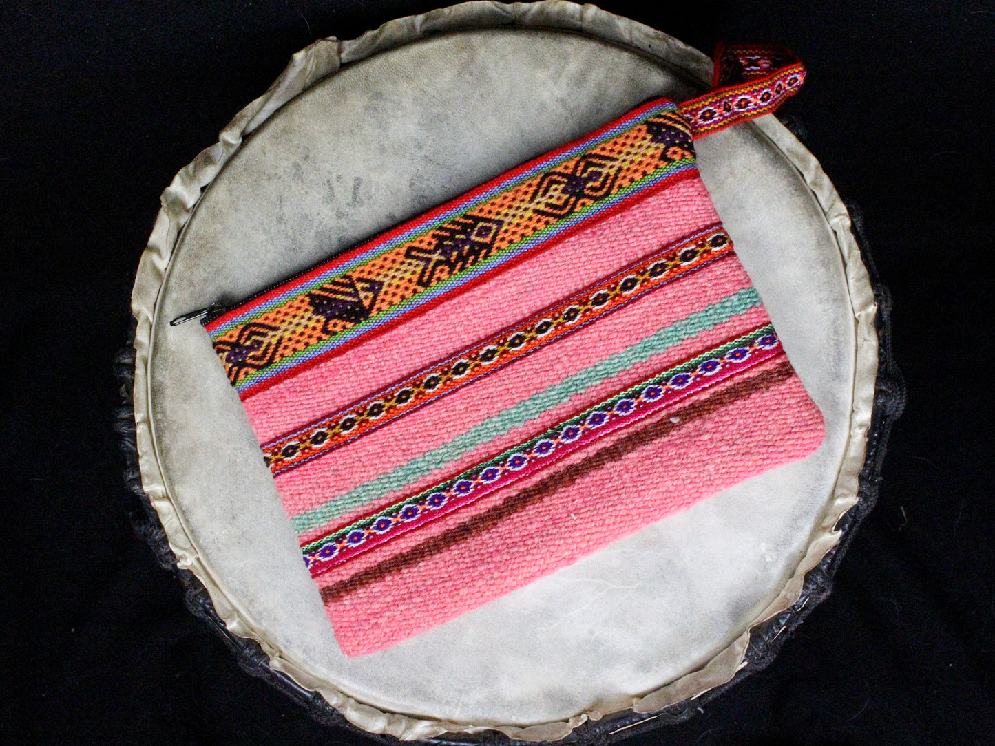 Andean Handwoven Cosmetic Bag