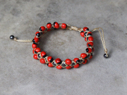 Handmade Huayruro Protection Bracelets