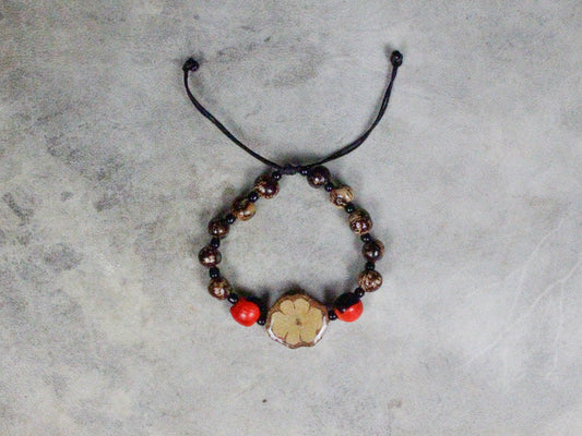 Handmade Ayahuasca Bracelet | Eco-Friendly Spiritual Jewelry from Peru