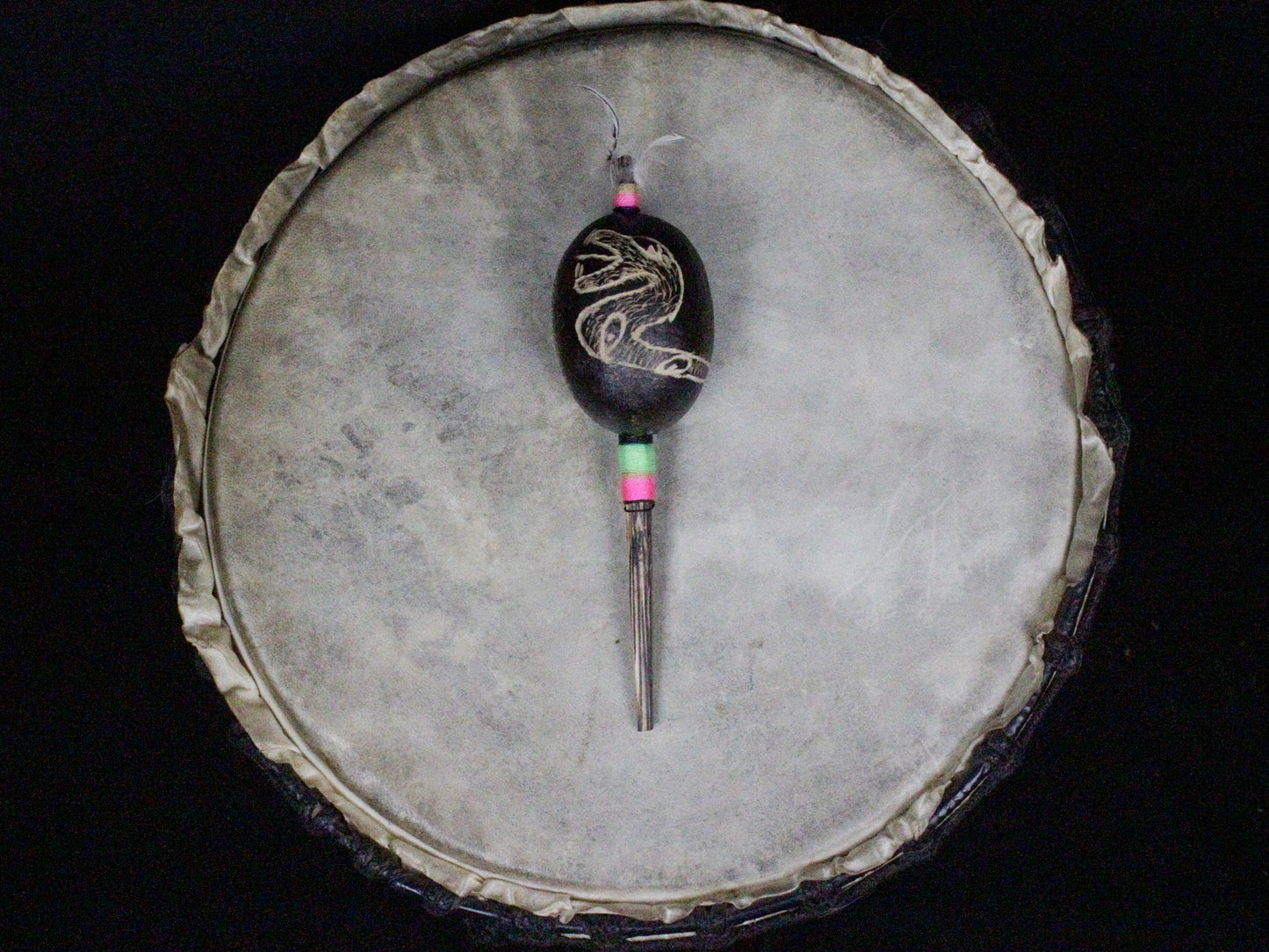 Shamanic Shipibo Ceremonial Shaker