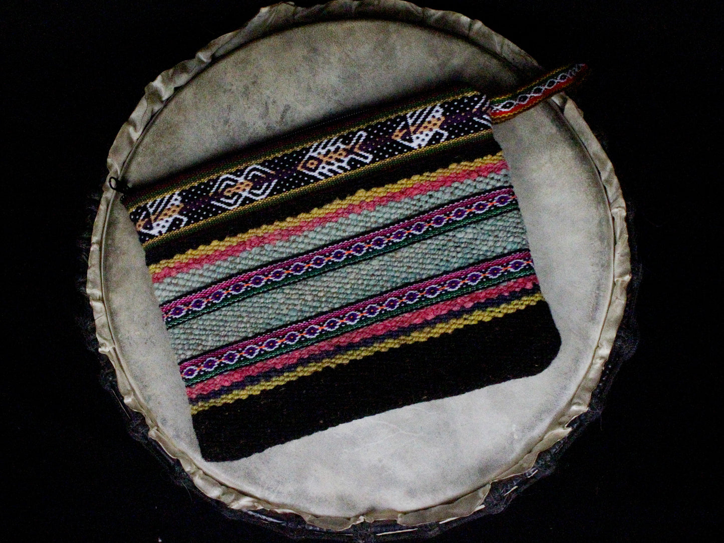Andean Handwoven Cosmetic Bag