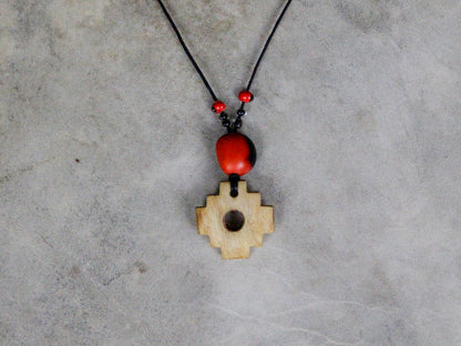 Palo Santo Chakana Protection Necklace