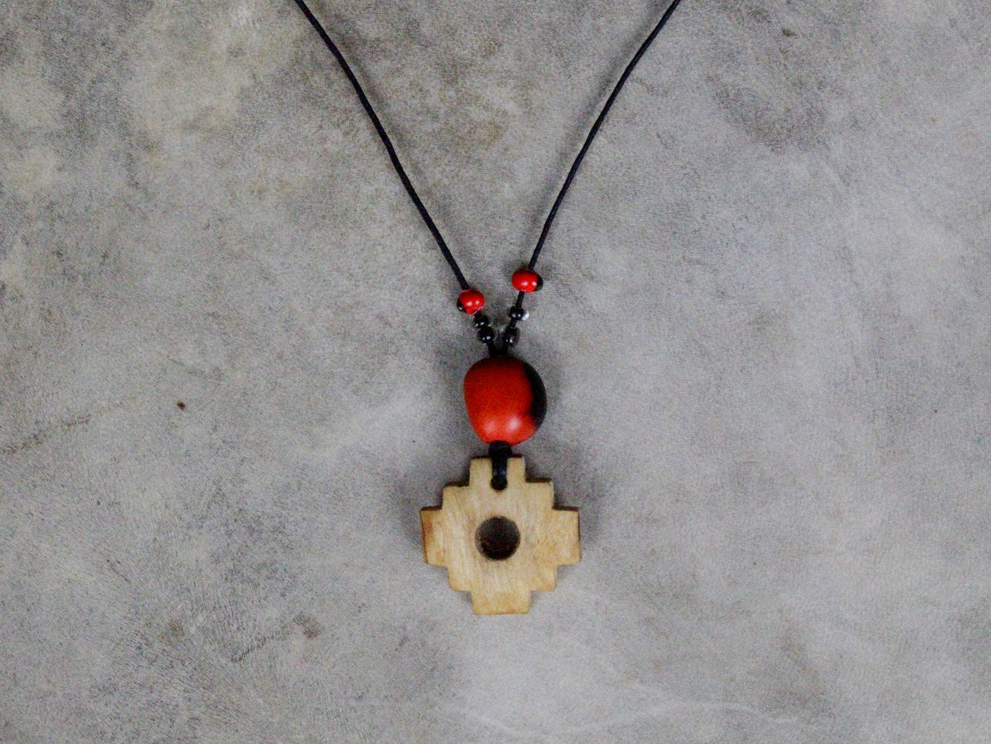 Palo Santo Chakana Protection Necklace