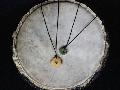 Serpentine Chakana Protection Necklace