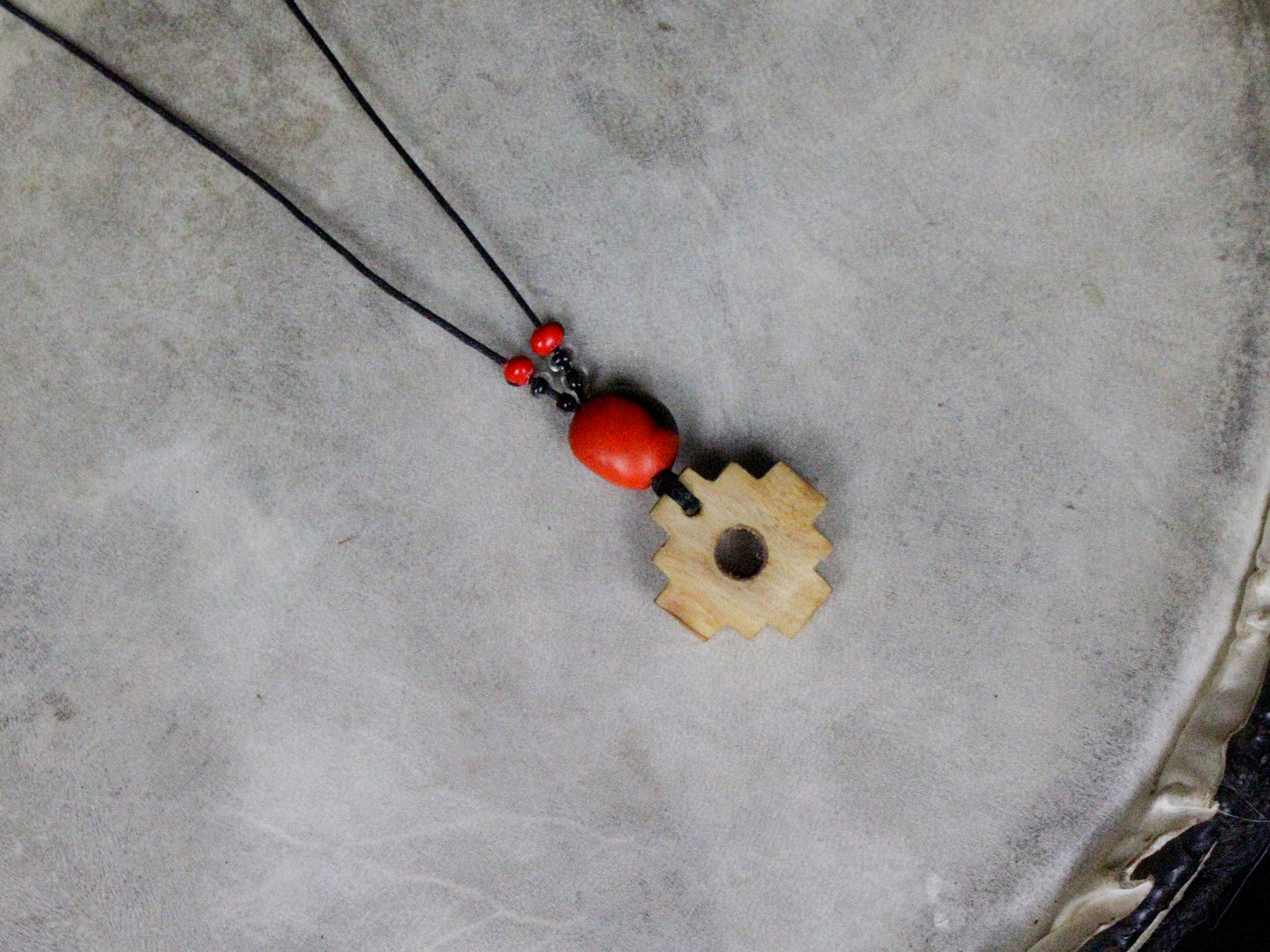 Palo Santo Chakana Protection Necklace