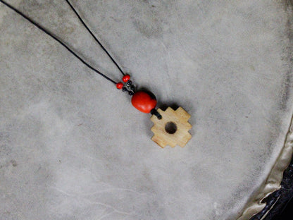 Palo Santo Chakana Protection Necklace