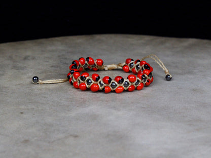 Handmade Huayruro Protection Bracelets