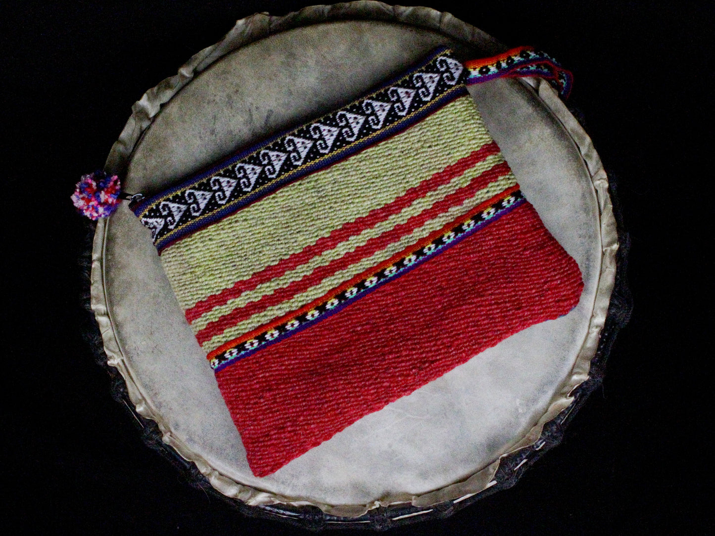 Andean Handwoven Cosmetic Bag
