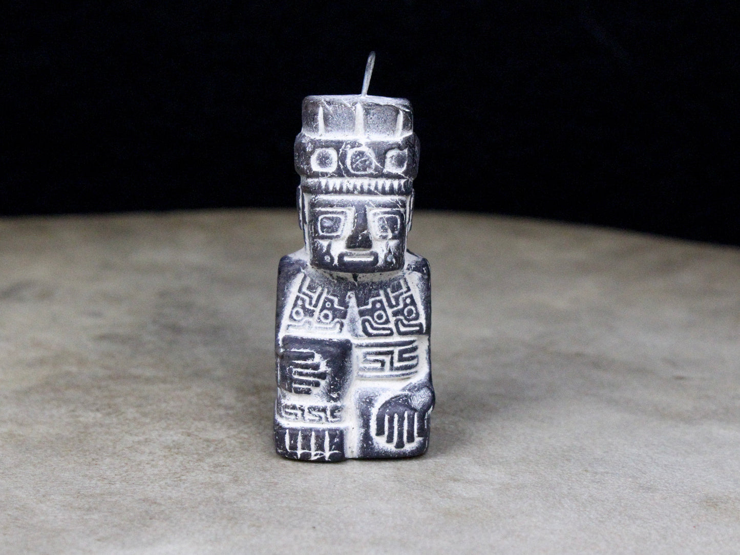 Andean Ceramic Deity Statue