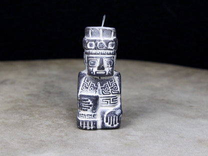 Andean Ceramic Deity Statue