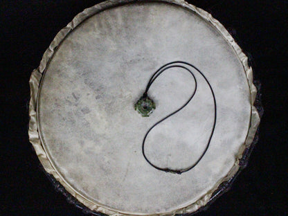 Serpentine Chakana Protection Necklace