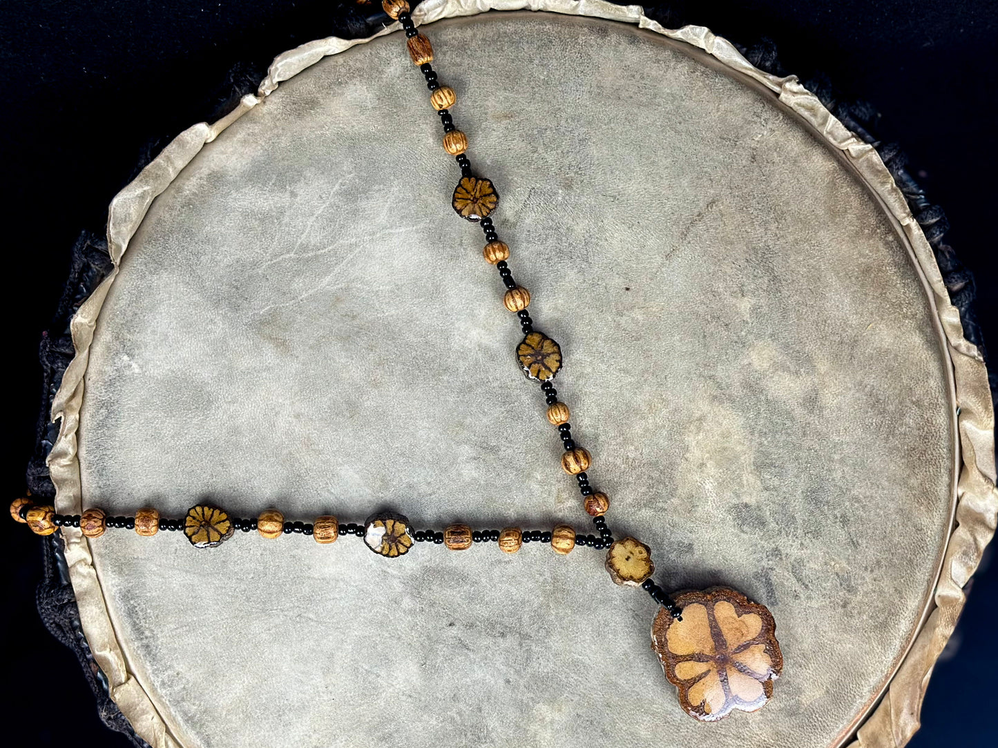 Ayahuasca Spiritual Eco-Friendly Necklace Large Size