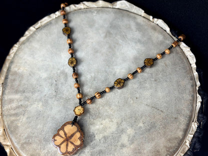 Ayahuasca Spiritual Eco-Friendly Necklace Large Size