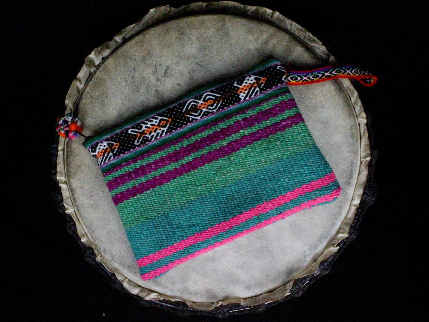 Andean Handwoven Cosmetic Bag