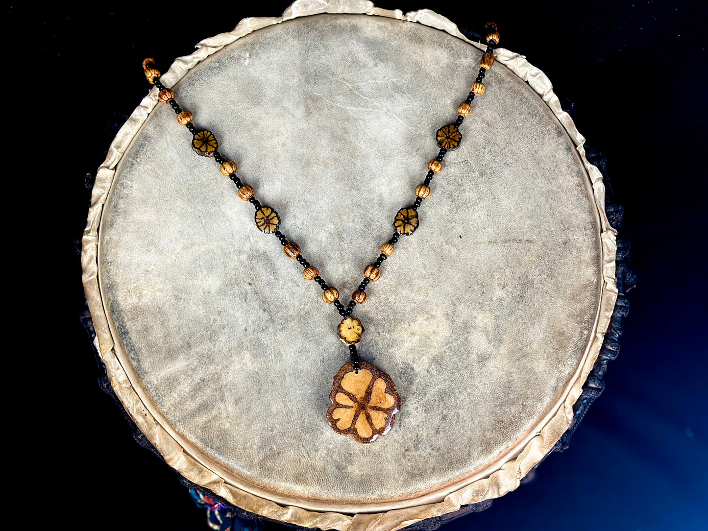 Ayahuasca Spiritual Eco-Friendly Necklace Large Size