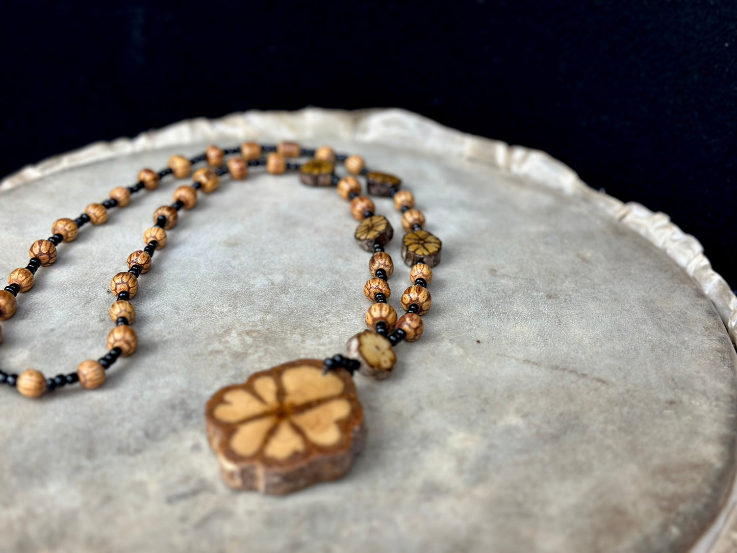 Ayahuasca Spiritual Eco-Friendly Necklace Large Size