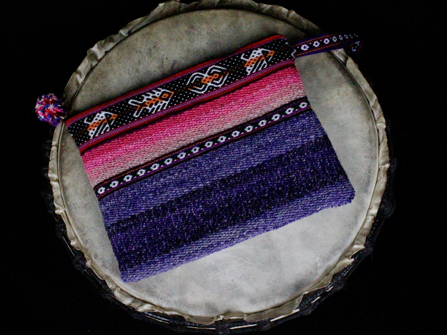 Andean Handwoven Cosmetic Bag