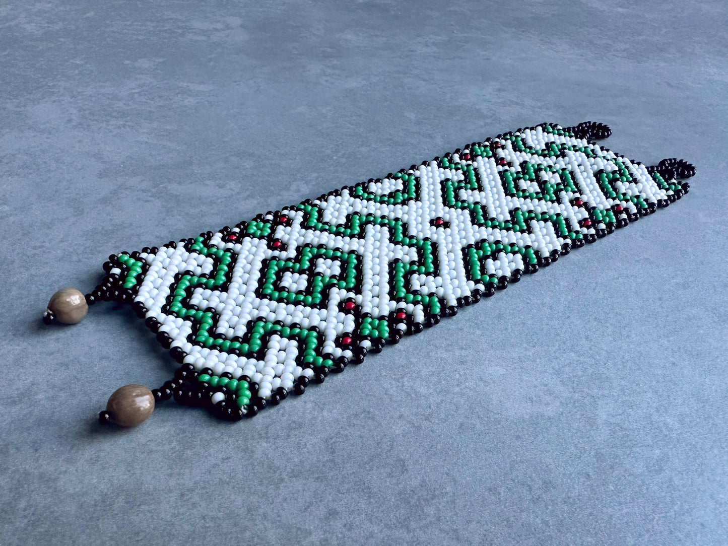 Authentic Shipibo Beaded Cuff