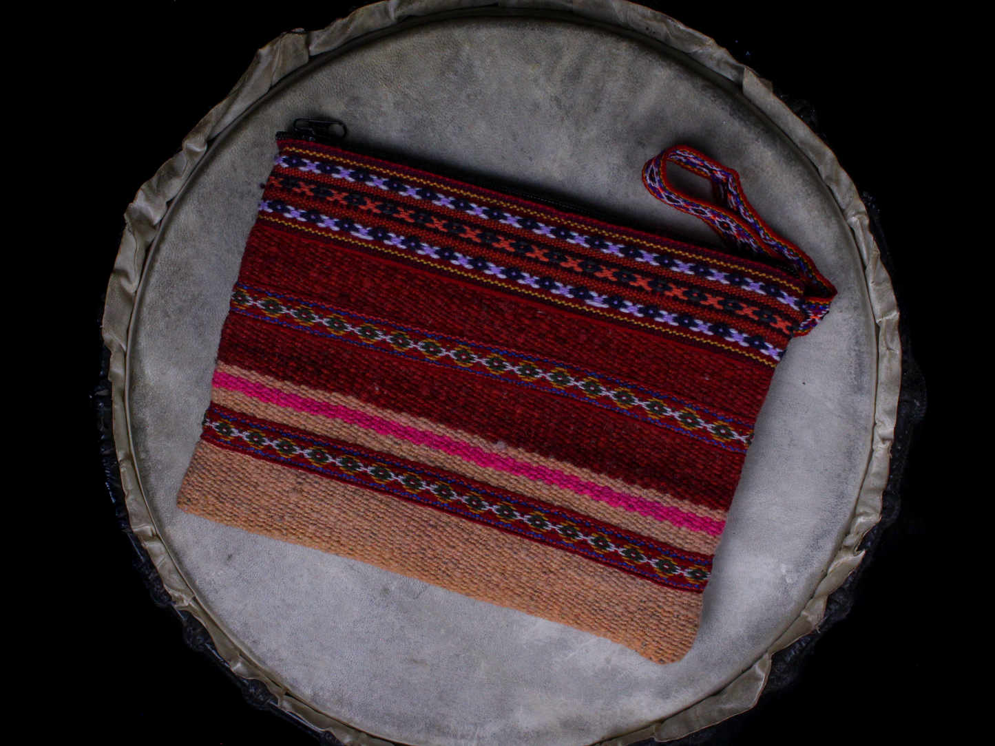 Andean Handwoven Cosmetic Bag
