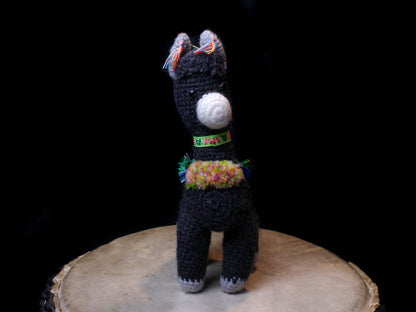 Hand-Knit Alpaca Crochet Toy