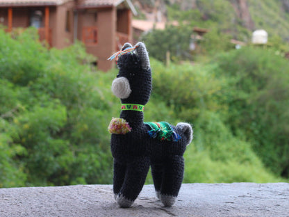 Hand-Knit Alpaca Crochet Toy