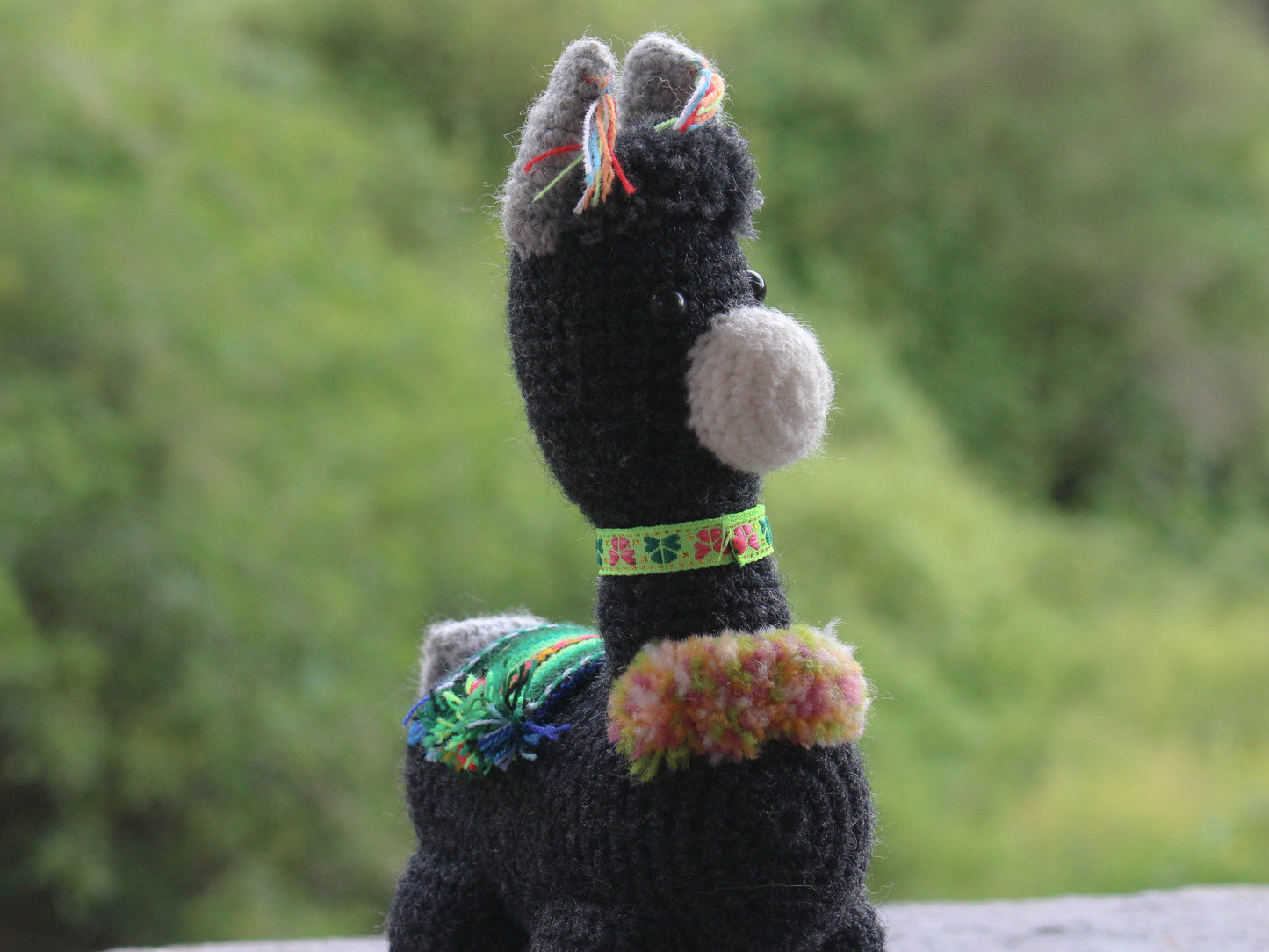 Hand-Knit Alpaca Crochet Toy