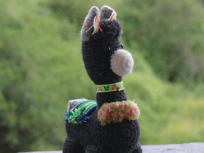 Hand-Knit Alpaca Crochet Toy