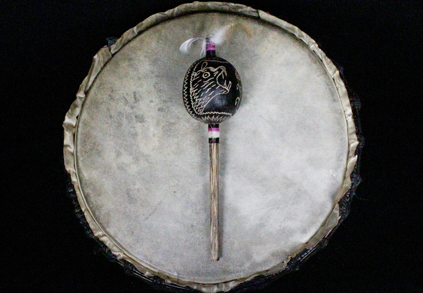 Shamanic Shipibo Ceremonial Shaker