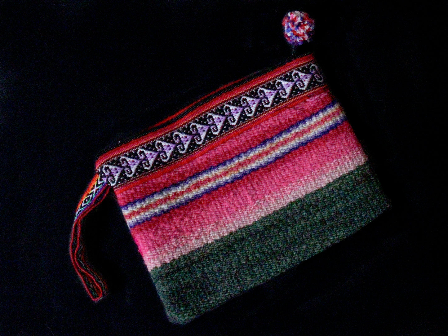 Andean Handwoven Cosmetic Bag