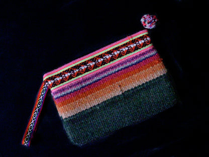 Andean Handwoven Cosmetic Bag