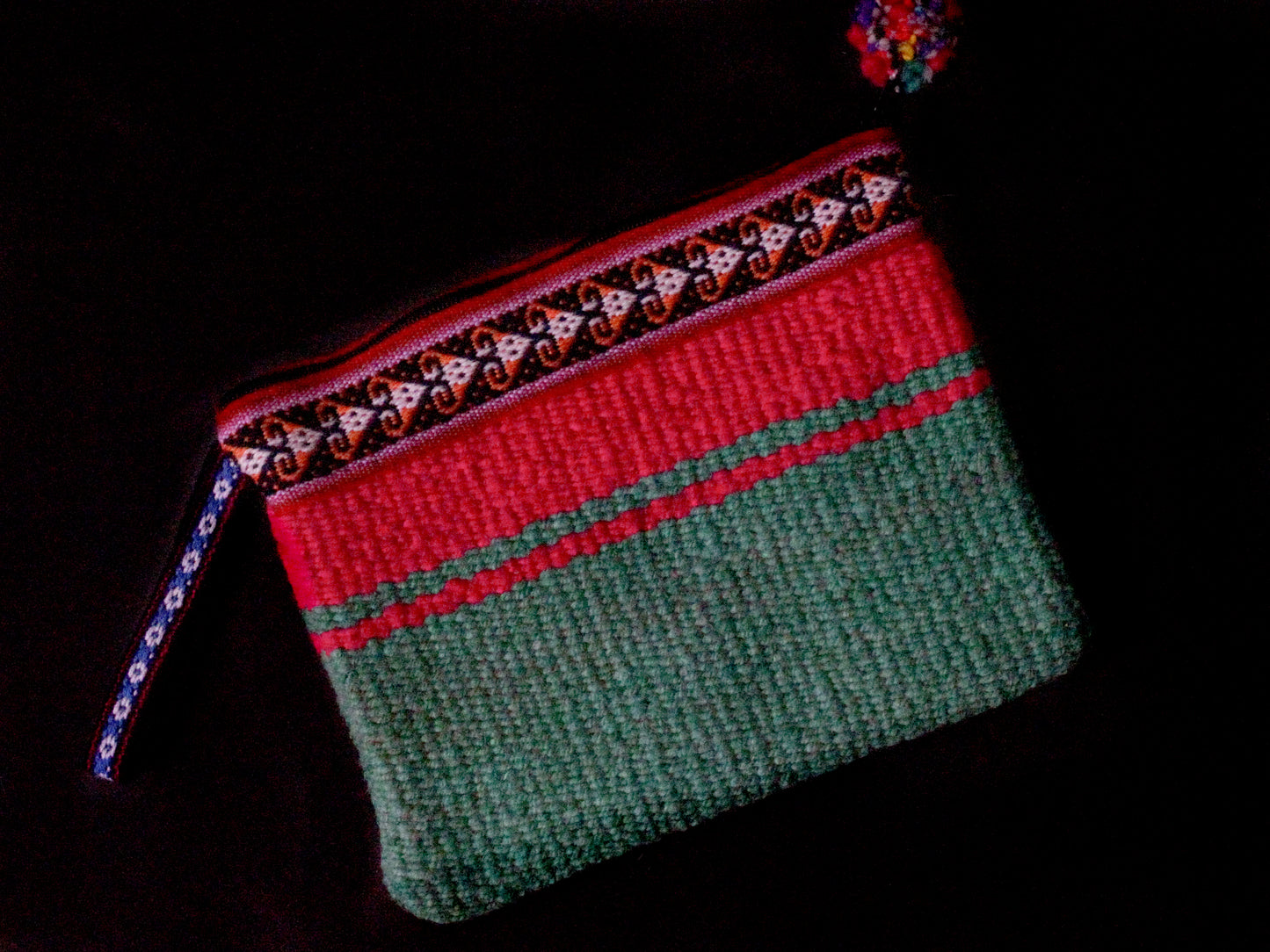 Andean Handwoven Cosmetic Bag