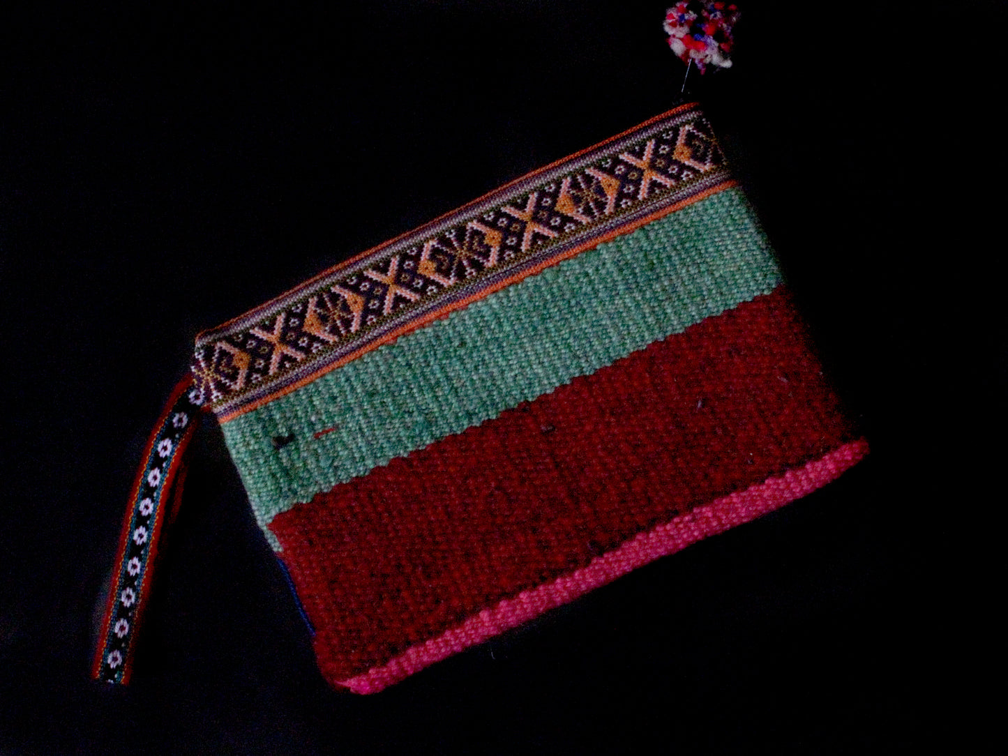 Andean Handwoven Cosmetic Bag