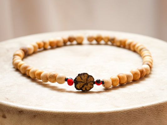 Palo Santo w/ Ayahuasca Necklace | Meditation & Energy Cleansing