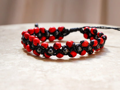 Handmade Huayruro Protection Bracelets