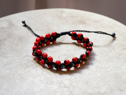 Handmade Huayruro Protection Bracelets