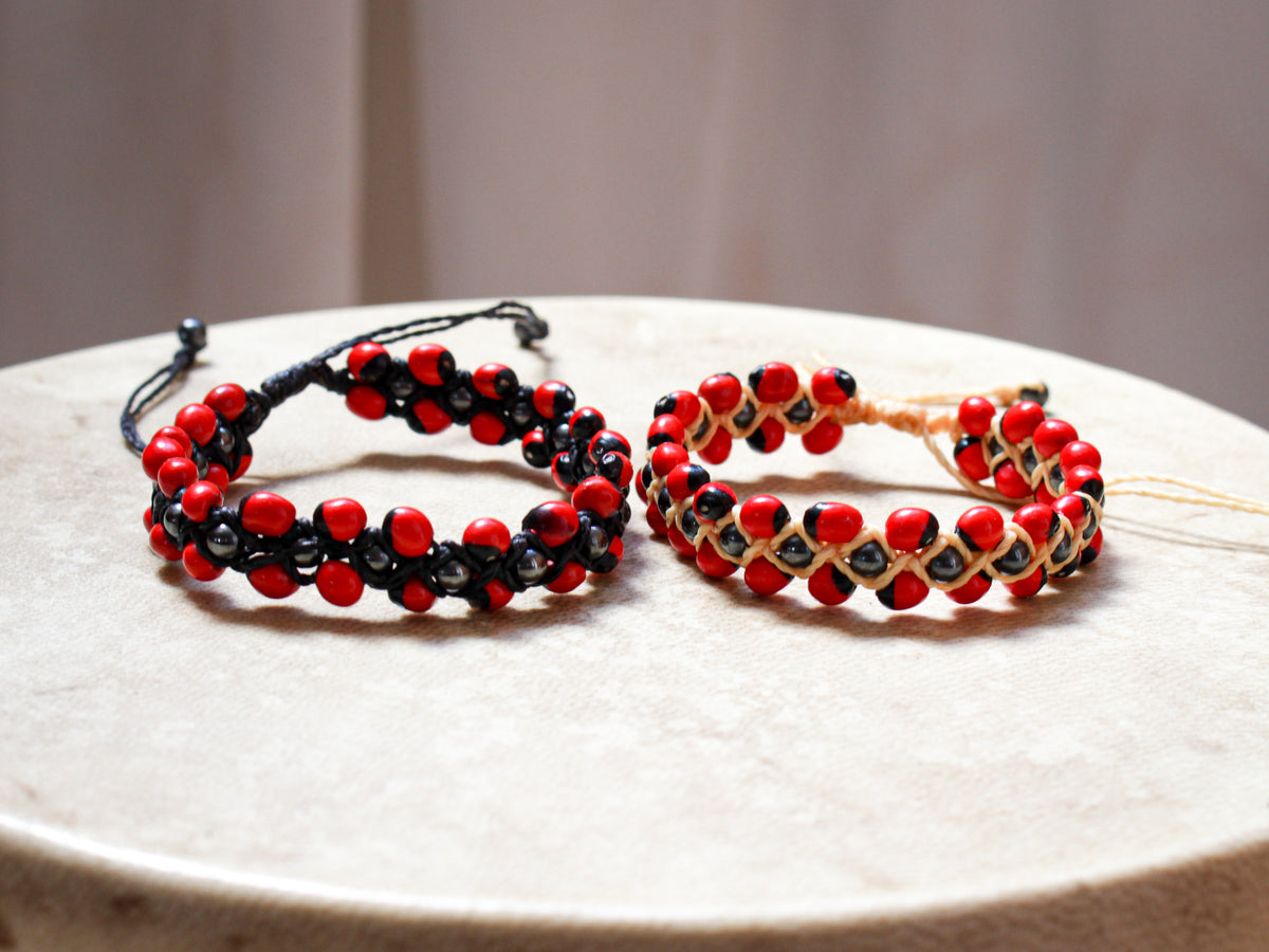 Handmade Huayruro Protection Bracelets
