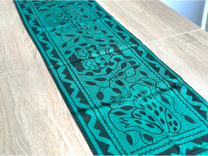 Handpainted Large Shipibo Altar Cloth